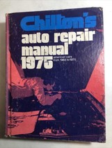 Chilton’s Auto Repair Manual 1975 American Cars 1968 to 1975 (Hardback 1... - £8.85 GBP