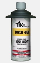 TIKI Torch Fuel Canister with Wick, Ready 2 Light, Citronella Scent, 12 ... - £7.93 GBP