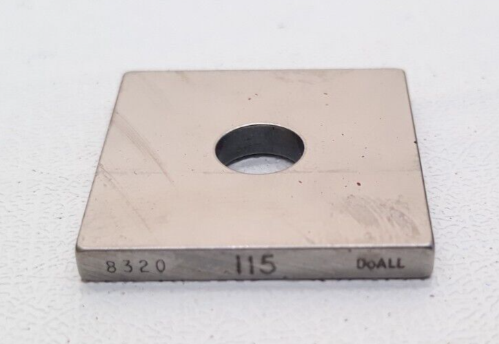 DoAll Gage Block .115&quot; Square Steel ASME #8320 - $12.99