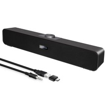 Computer Speakers, Wired Usb Mini Sound Bar Speaker For Pc Tablets Lapto... - £31.12 GBP