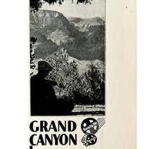 Grand Canyon Limited Train 1933 Advertisement Sante Fe Railway Lines DWKK13 - £15.97 GBP