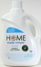 Home Made Simple Unscented Plant Powered 120 Loads Fabric Softener 103 F... - £19.46 GBP