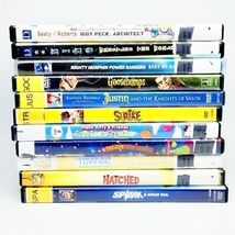 Children's 11 DVD Lot Iggy Peck, Nino Wrestles, Power Rangers, Goosebump... - $14.85