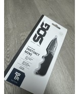 SOG Instinct Mini Knife 1.9&quot; Satin Plain Edge G10 Handles w/ Sheath - NB... - €21,65 EUR