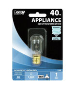 Appliance Bulb T7 40W E17 130V - Feit Electric BP40T7N-130/RP - $0.99