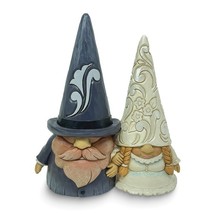 Jim Shore Heartwood Creek Bride &amp; Groom Gnome Figurine - £51.95 GBP