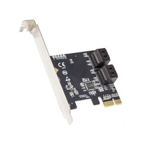 4 Port SATA III Expansion Card with Low Profile Bracket - 6Gbps SATA 3.0... - £35.06 GBP