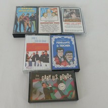 Lot of 6 1950s Rock Pop Cassettes Ferrante Teicher Jay Americans Jerry Lee Lewis - £18.26 GBP