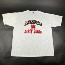 Atlanta Falcons The Dirty Birds Mens XL Gray T Tee Shirt Crew Neck New Russell - $19.79