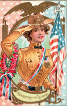 GAR Civil War Daughter Of The Regiment Grand Army Patriotic Postcard - £8.20 GBP