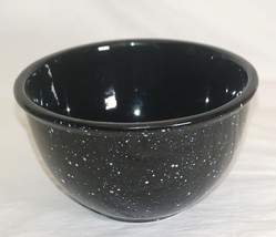 Black Speckled Stoneware Mixing Bowl 7-1/4” - £22.95 GBP