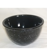 Black Speckled Stoneware Mixing Bowl 7-1/4” - £23.34 GBP