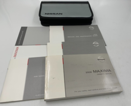 2006 Nissan Maxima Owners Manual Handbook Set with Case OEM I03B07054 - £21.23 GBP