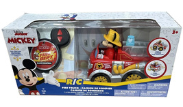 Disney Junior Mickey Mouse RC Remote Control Fire Truck - £44.87 GBP