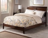AFI, Portland, Low Profile Wood Platform Bed, Queen, Walnut - $798.99