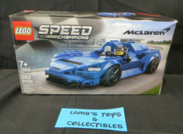 LEGO Speed Champions McLaren Elva Blue 76902 Racing Car Building Toy 263 pieces - £48.95 GBP