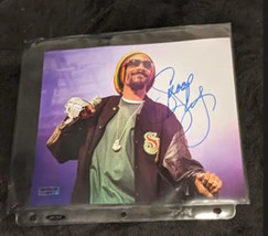 Snoop Dogg autographed 8x10 photo with coa - £75.14 GBP