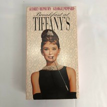 Breakfast at Tiffany&#39;s VHS Tape Audrey Hepburn Romance Comedy Classic EUC - £8.50 GBP