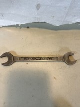 Vintage PLVMB Double Open End Wrench 7/8&quot; 13/16&quot; 3040 USA PLUMB PLOMB - £9.73 GBP