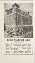 1948 Print Ad George Vanderbilt Hotel 200 Furnished Rooms Asheville,NC - £7.74 GBP