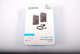BOYA Upgrade 2.4Ghz Wireless Lavalier Lapel Mic Omnidirectional Microphone - £43.20 GBP