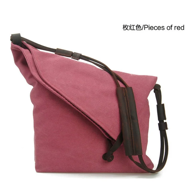 New Women&#39;s Men&#39;s Classy Look cool Simple style Casual Canvas  Messenger Shouder - $147.13