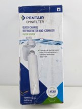 OmniFilter Pentair Inline Quick Change Refrigerator and Icemaker Replacement 1PK - £19.41 GBP
