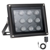 Infrared Illuminator, 850Nm 12 Leds 90 Degree Wide Angle Ir Illuminator For Nigh - £52.74 GBP