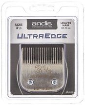 Ultraedge Carbon-Infused Steel Clipper Blade, Size 3-1/2, 3/8-Inch, Andis 64089. - $51.99