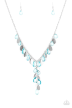 Paparazzi Sailboat Sunsets Blue Necklace - New - $4.50
