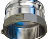 Male Adapter X Female Npt, 4 In Ss304-A400 Stainless Steel Part A By Kur... - $85.93