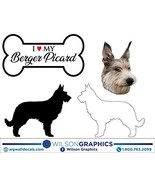 Berger Picard - Dog Breed Decals (Set of 16) - Sizes in Description - $14.95