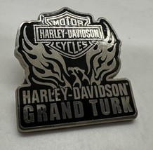 Harley Davidson Grand Turk Motor Cycles Pin Pinback 2017 - £11.65 GBP