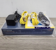 Netgear FVS318 Cable/DSL Pro Safe Vpn Firewall 8-Port 10/100 Mbps Switch - £11.44 GBP
