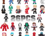6pcs mini superhero figures toys for kids  birthday cake toppers  collectibles  4  thumb155 crop