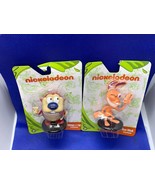 Ren &amp; Stimpy Nickelodeon Ren Hoek and Stimpy J. Cat Toy Figurines - £5.34 GBP