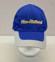 New Holland Tractor Blue Gray Strapback One Size One Size Ball Cap - £9.34 GBP