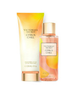 Victoria&#39;s Secret Citrus Chill Fragrance Lotion + Fragrance Mist Set  - $54.44 CAD