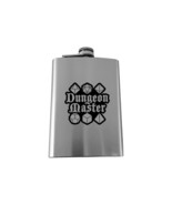 8oz Dungeon Master Stainless Steel Flask - £17.20 GBP