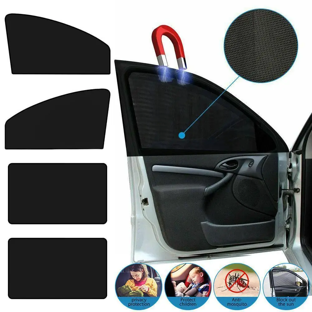 Strong Magnets Car Side Window Sunshades Blackout Modeling Insulation Window - £9.02 GBP+