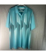 Fila Performance Sport Golf Athletic Fit Polo Shirt Turquoises Comfort C... - £16.90 GBP