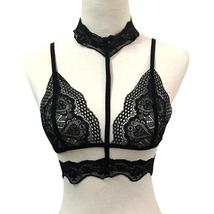 Women lingerie Vest Bra ladies girl Fashion Sexy Hollow Out Solid - £23.97 GBP