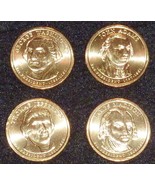 2007 D Presidential Dollar Coin Set - 4 Coins  UNCIRCULATED Free Shipping - €12,06 EUR