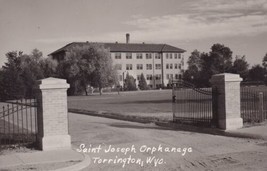 Torrington Wyoming WY Saint Joseph Orphanage Real Photo RPPC Postcard D25 - £2.39 GBP