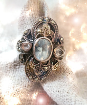 HAUNTED ANTIQUE RING ALL I SEE ARE DOLLAR SIGNS MAGICK HIGHEST LIGHT MAGICK - $337.77