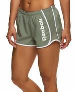 Reebok Women&#39;s Active Heritage Running Shorts Relax Size XL Black Lichen... - £11.89 GBP
