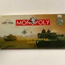 Vintage Monopoly United States Army Edition 2002 Hasbro Board Game Sealed - $1,279.29 MXN