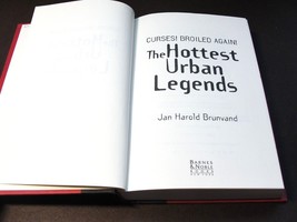 Curses! Broiled Again! The Hottest Urban Legends by J. H. Brunvand -2003 Book. - £7.79 GBP