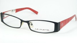 LA MATTA BABY Col.2 Schwarz Rot Brille Metall Rahmen 52-17-140mm Deutschland - £86.80 GBP