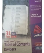 Avery Laser Ink Jet 31 Tabs White 1 set - $553.74 MXN